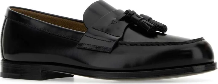 Black Leather Loafers - Image 2