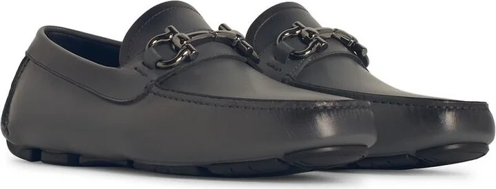 Black Leather Loafers - Image 2