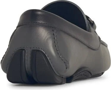 Black Leather Loafers - Image 3