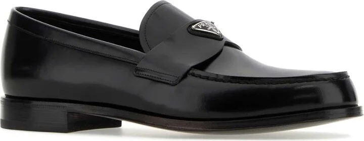 Black Leather Loafers - Image 2