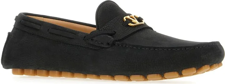 Black Leather Loafers - Image 2