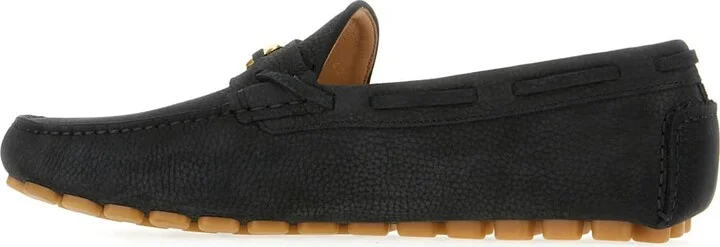 Black Leather Loafers - Image 3