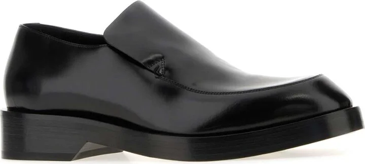 Black Leather Loafers - Image 2