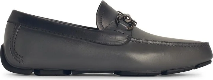 Black Leather Loafers