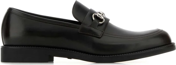 Black Leather Loafers