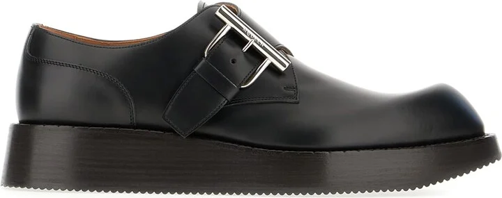 Black Leather Loafers