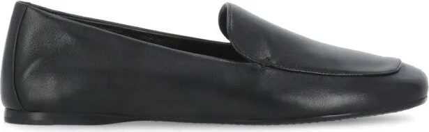 Black Leather Loafers