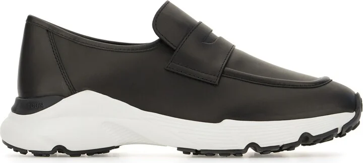 Black Leather Loafers