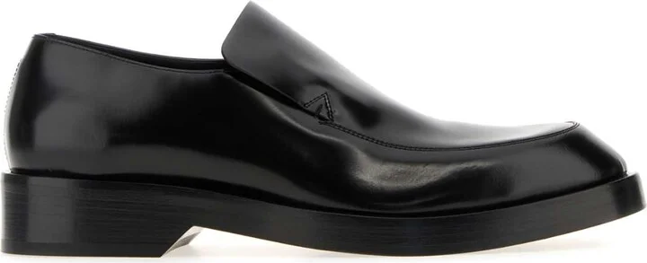 Black Leather Loafers