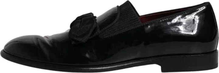 Black Leather Loafers Men Formal Dress Men's Shoes (Pre-Owned) - Image 6