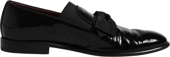 Black Leather Loafers Men Formal Dress Men's Shoes (Pre-Owned)