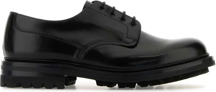 Black Leather Mc Neil Lw Lace-up Shoes