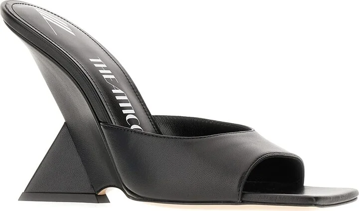 Black Leather Mules - Image 2
