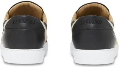 Black Leather New Salmond Women's Sneakers - Image 2