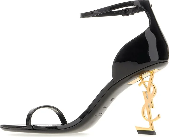 Black Leather Opyum Pumps - Image 3