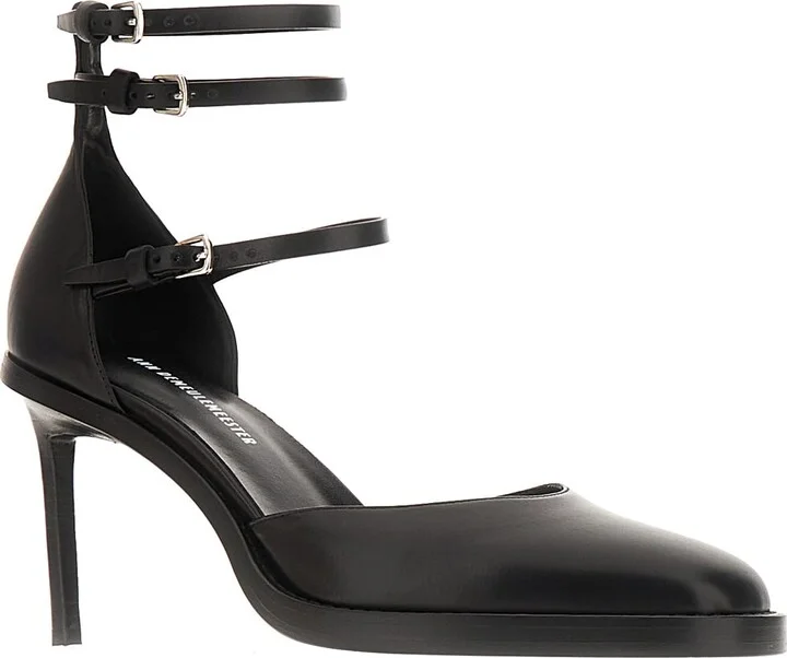 Black Leather Pumps - Image 2