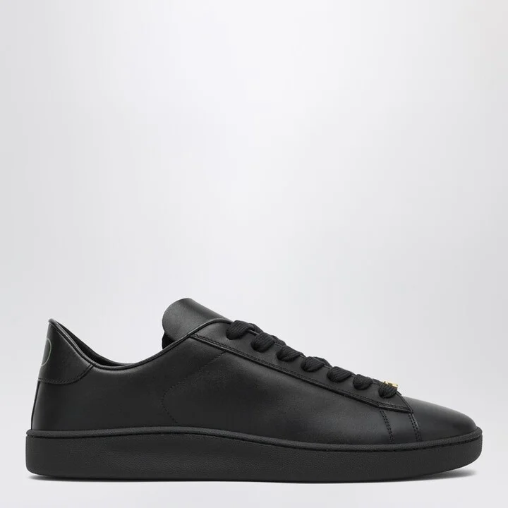 Black leather Royco sneakers