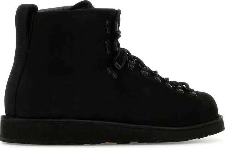 Black Leather S0204 Nabuk Sneakers - Image 3