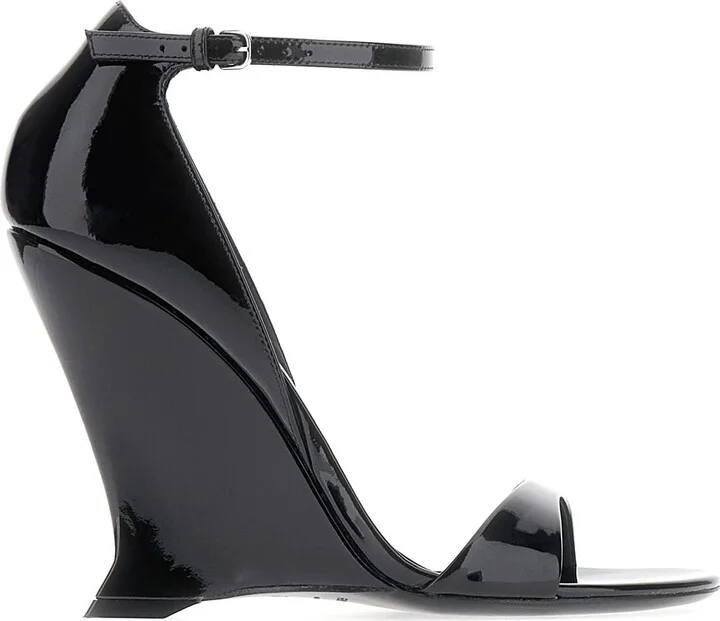 Black Leather Sandals