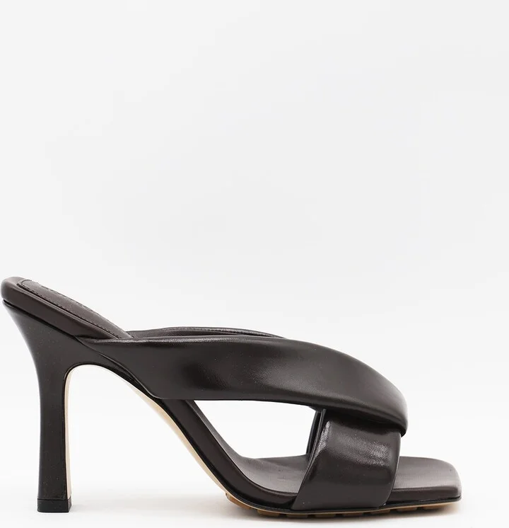 Black Leather Sandals