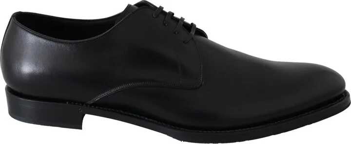 Black Leather SARTORIA Hand Made Men's Shoes