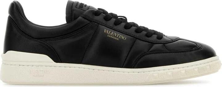 Black Leather Upvillage Sneakers
