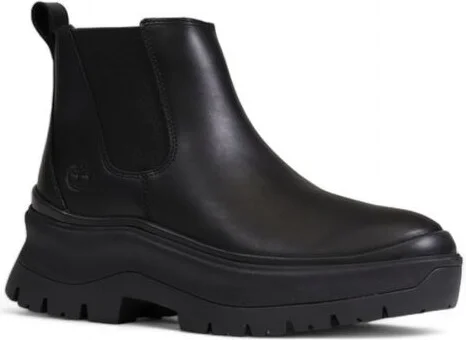 Black Leather Women's Ankle - Image 3