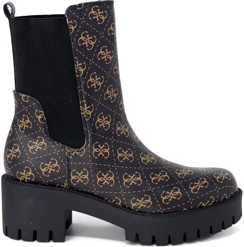 Black Leather Women's Ankle