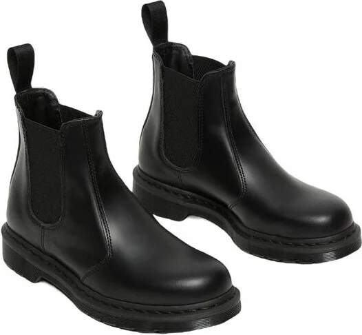 Black Leather Women's Ankle