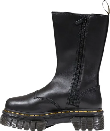 Black Leather Women's Boot - Image 3