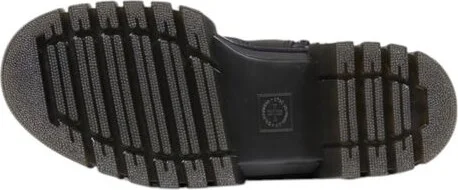 Black Leather Women's Boot - Image 5