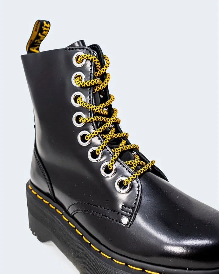 Black Leather Women's Boot - Image 5