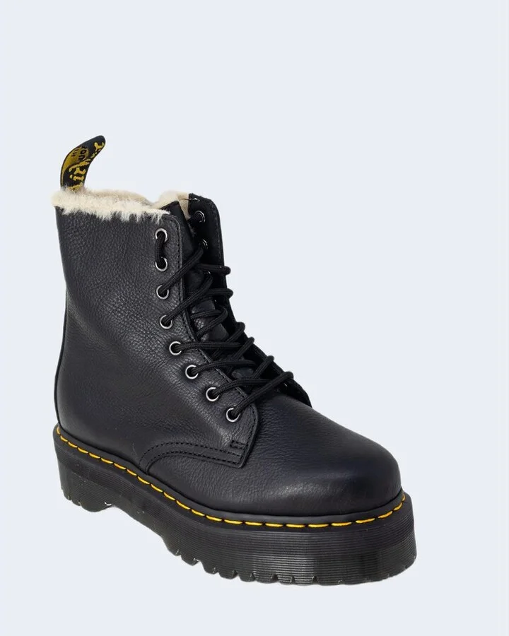 Black Leather Women's Boot - Image 3