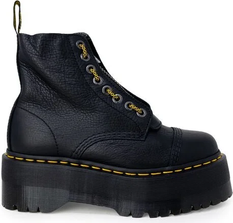 Black Leather Women's Boot