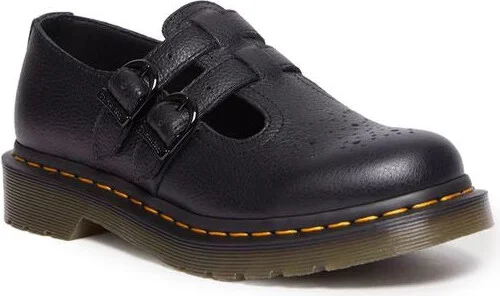 Black Leather Women's Platform - Image 3