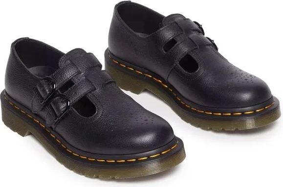 Black Leather Women's Platform - Image 5