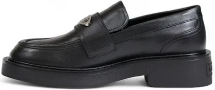 Black Leather Women's Platform - Image 3