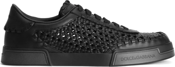 Black leather Yacht Portofino sneakers