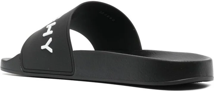 Black Logo Embossed Slides - Image 3