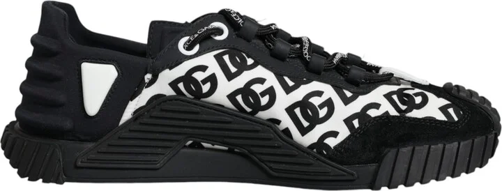 Black Logo Lace Up Low Top NS1 Sneakers Men's Shoes (Pre-Owned)