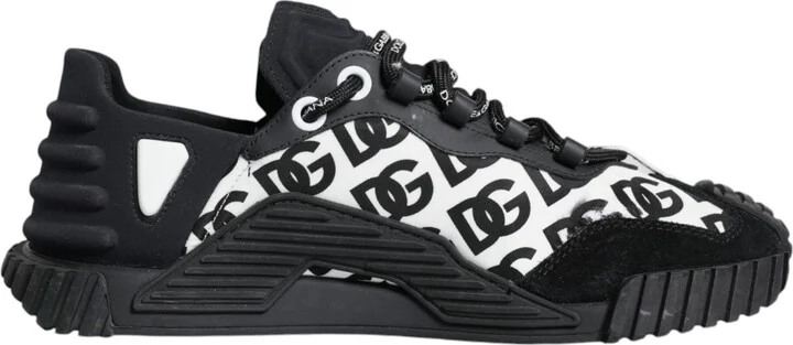 Black Logo Lace Up Low Top NS1 Sneakers Men's Shoes (Pre-Owned)