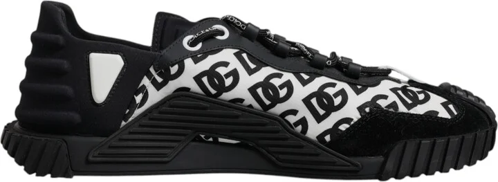 Black Logo Lace Up Low Top NS1 Sneakers Men's Shoes (Pre-Owned)