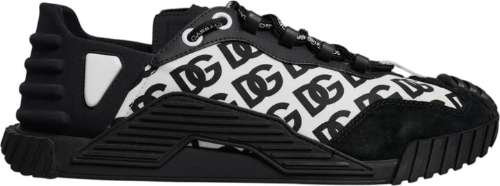 Black Logo Lace Up Low Top NS1 Sneakers Men's Shoes (Pre-Owned)
