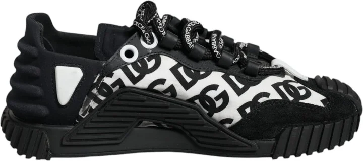 Black Logo Lace Up Low Top NS1 Sneakers Women's Shoes (Pre-Owned)