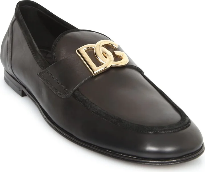 Black Logo Loafers - Image 2