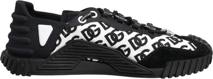 Black Logo Nylon Low Top NS1 Sneakers Men's Shoes (Pre-Owned)