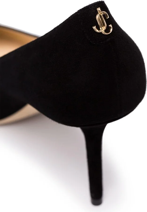 Black Love 85 Suede Pumps - Image 5
