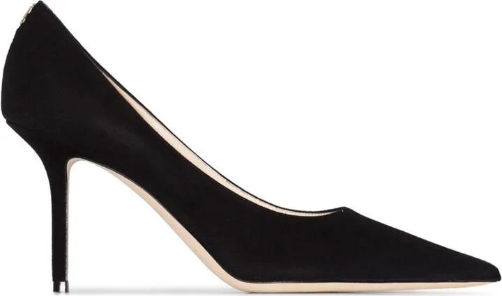 Black Love 85 Suede Pumps