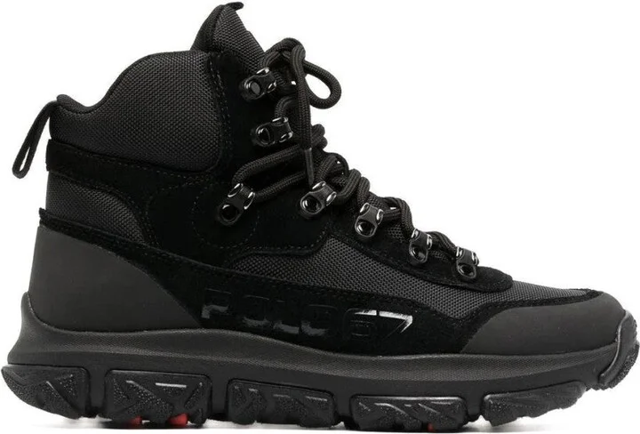 Black Low Top Lace Sneakers