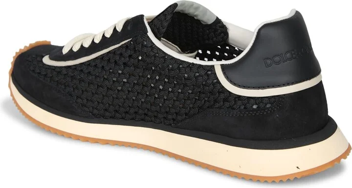 Black Lowtop Runner Sneakers - Image 3